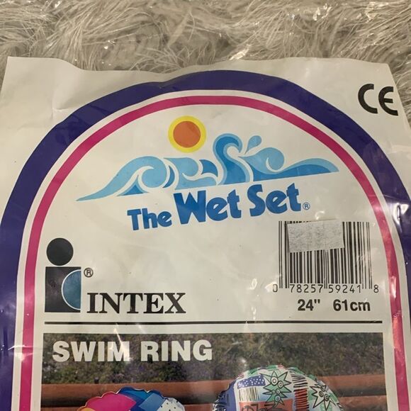 New Vintage 1991 Intex # 59241
The Wet Set Swim Ring Pool Float
24” - Picture 6 of 14